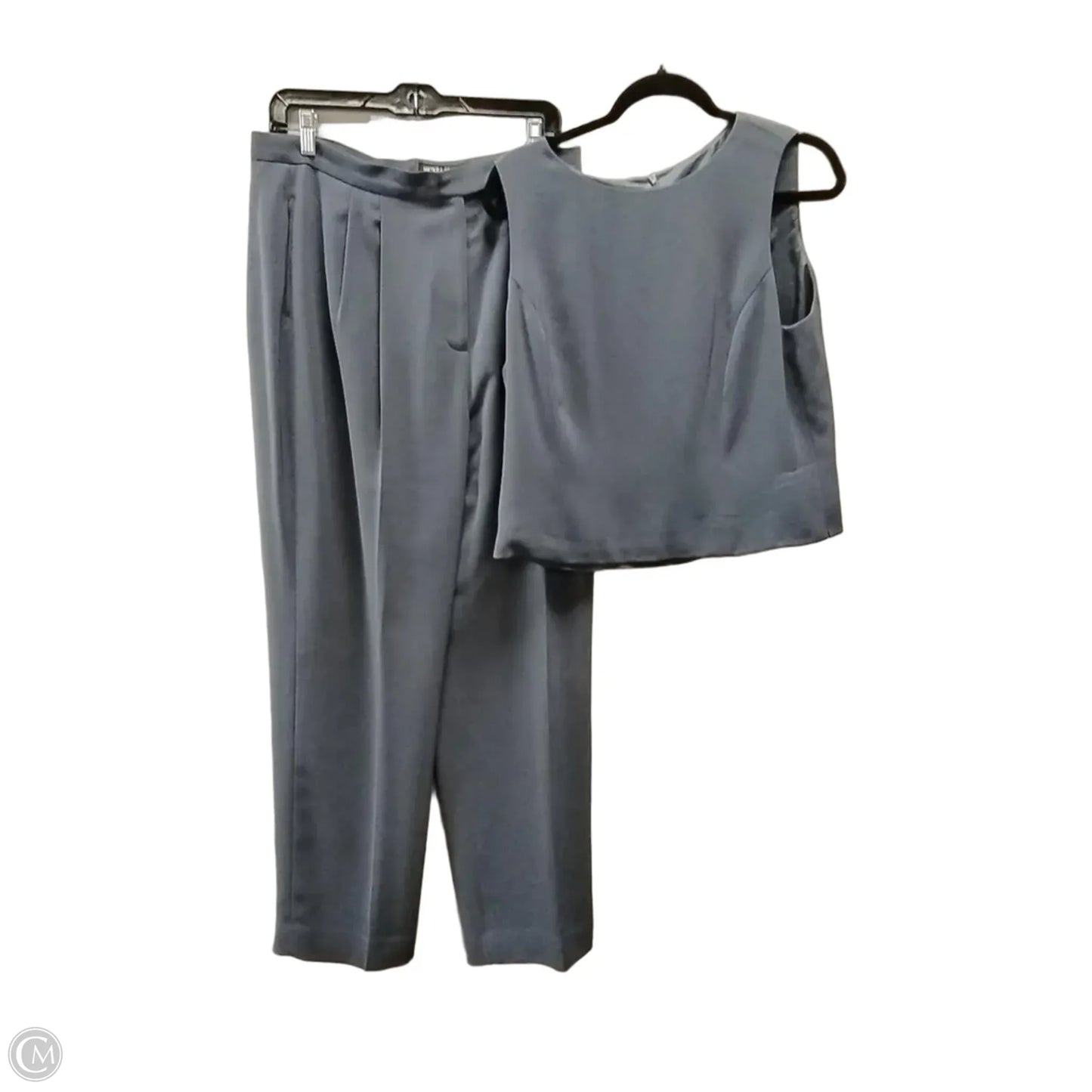 Pants Set 2pc By Cme In Grey, Size: 14