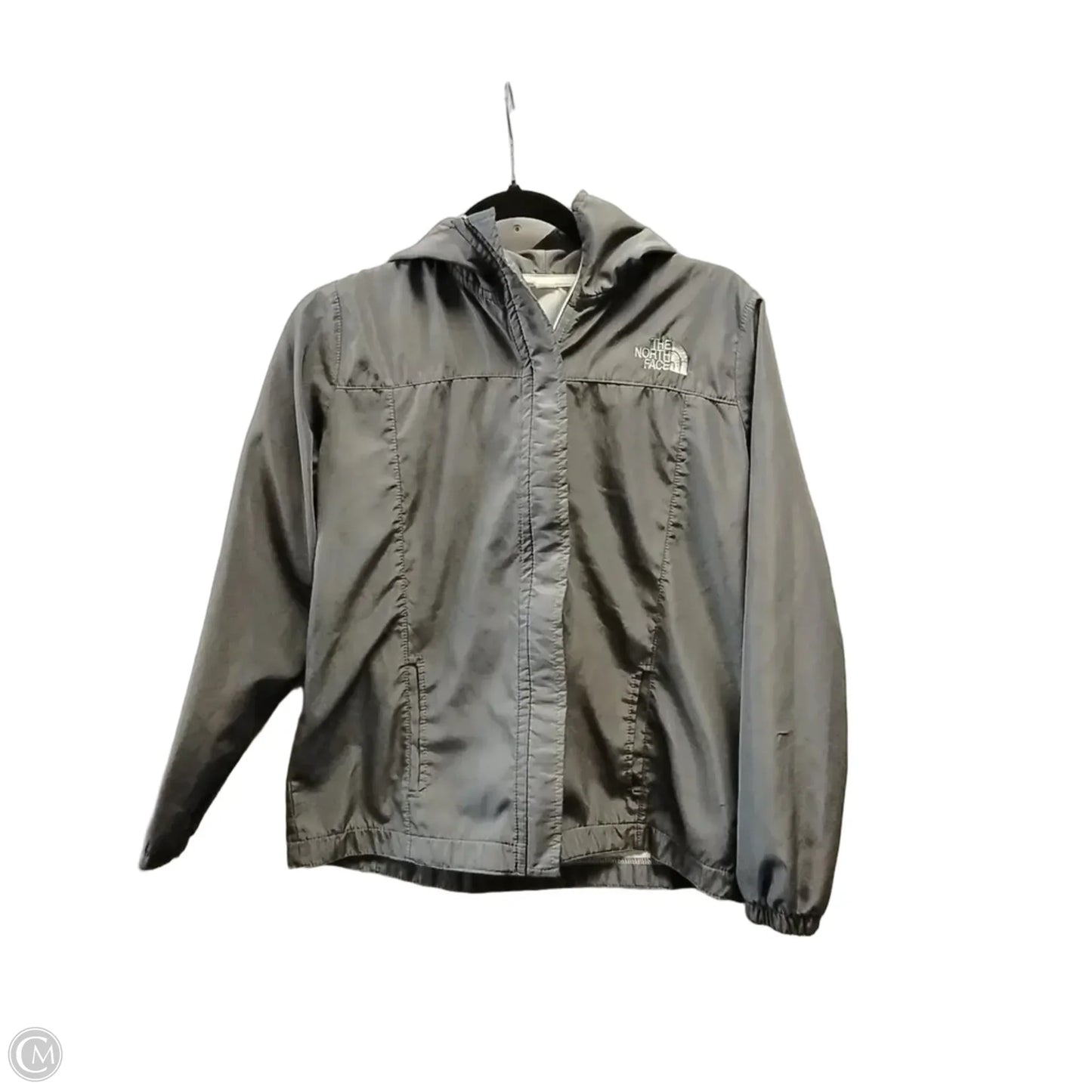 Jacket Windbreaker By The North Face In Grey, Size: Xs