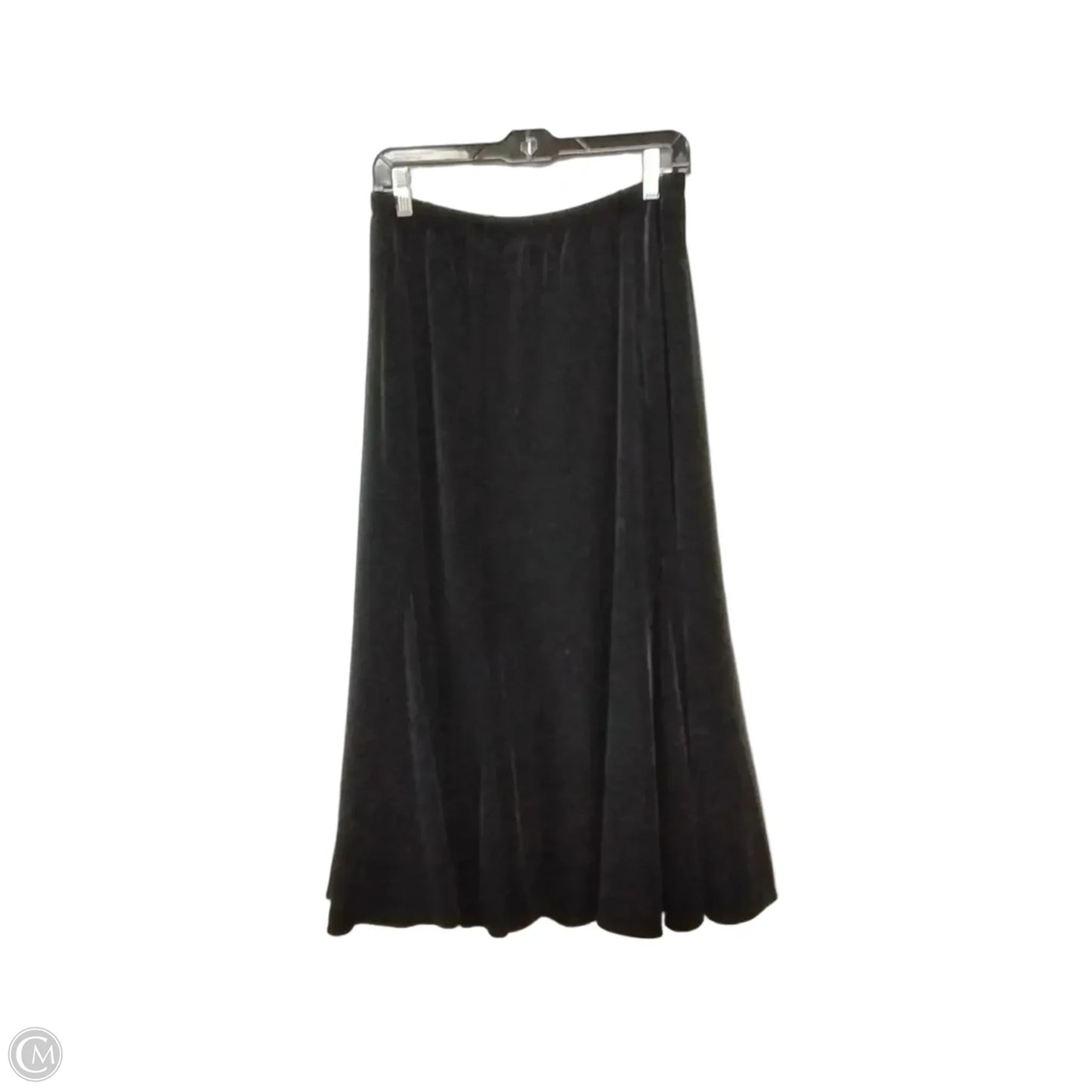 Skirt Midi By Chicos In Black, Size: L
