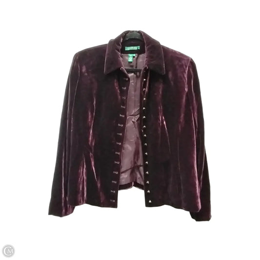 Jacket Other By Ralph Lauren In Mauve, Size: 16
