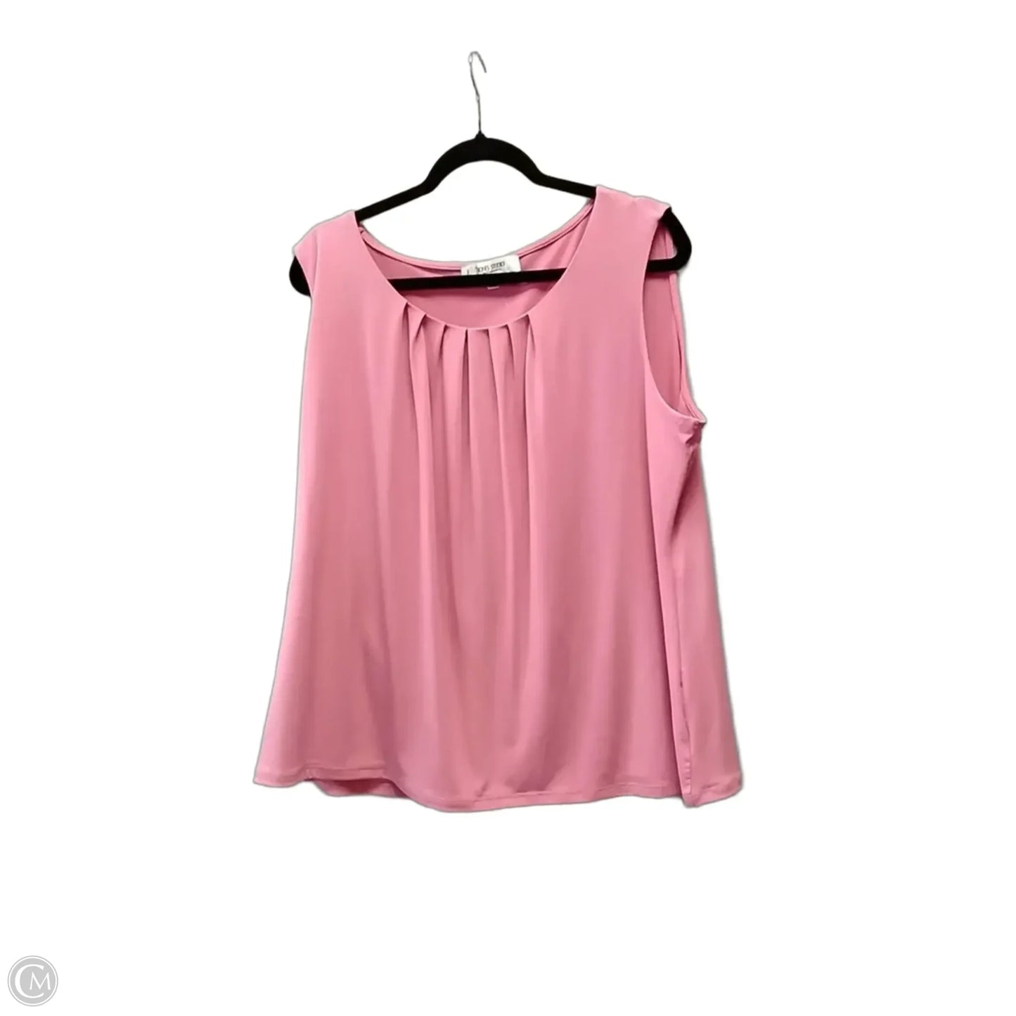 Top Sleeveless By Jones Studio In Pink, Size: 2x
