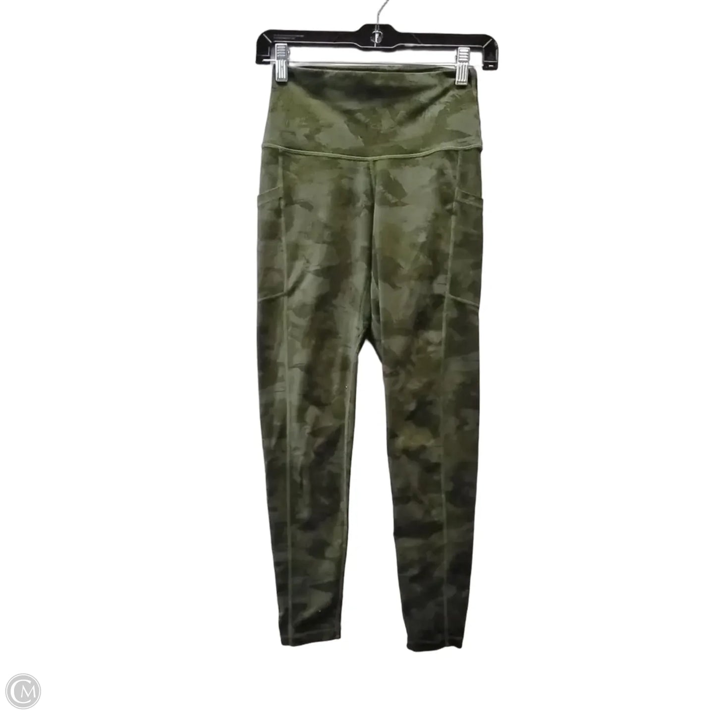 Athletic Leggings By Colorfulkoala In Green, Size: S