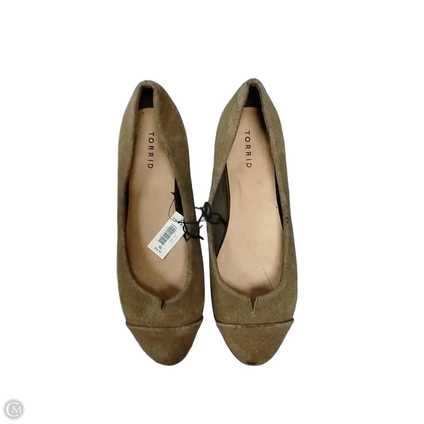 Shoes Flats By Torrid In Brown, Size: 10