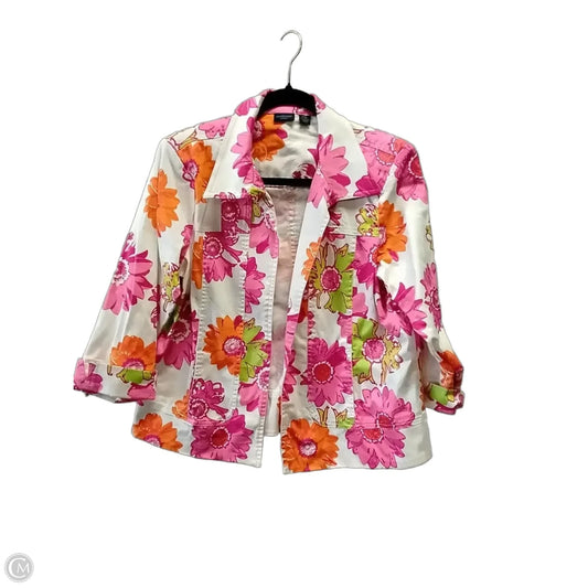 Jacket Other By Cme In Floral Print, Size: Xlp