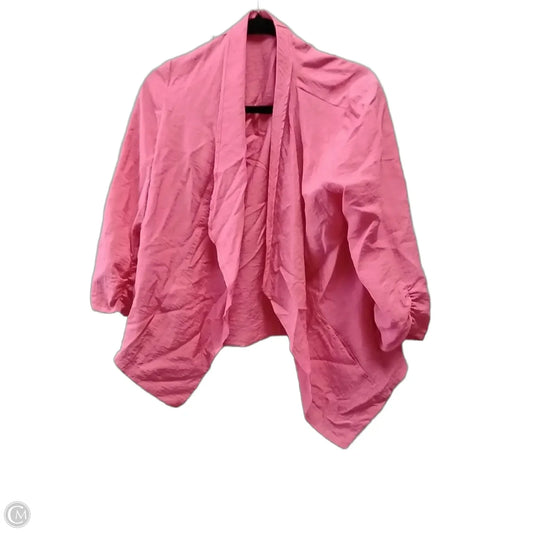 Cardigan By Chicos In Pink, Size: 1