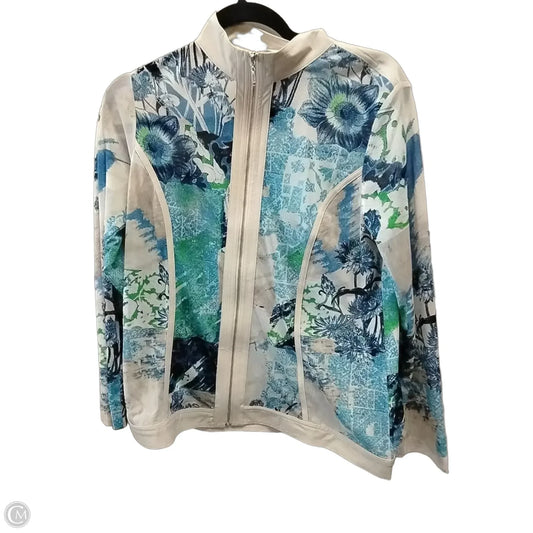 Jacket Other By Chicos In Floral Print, Size: 1