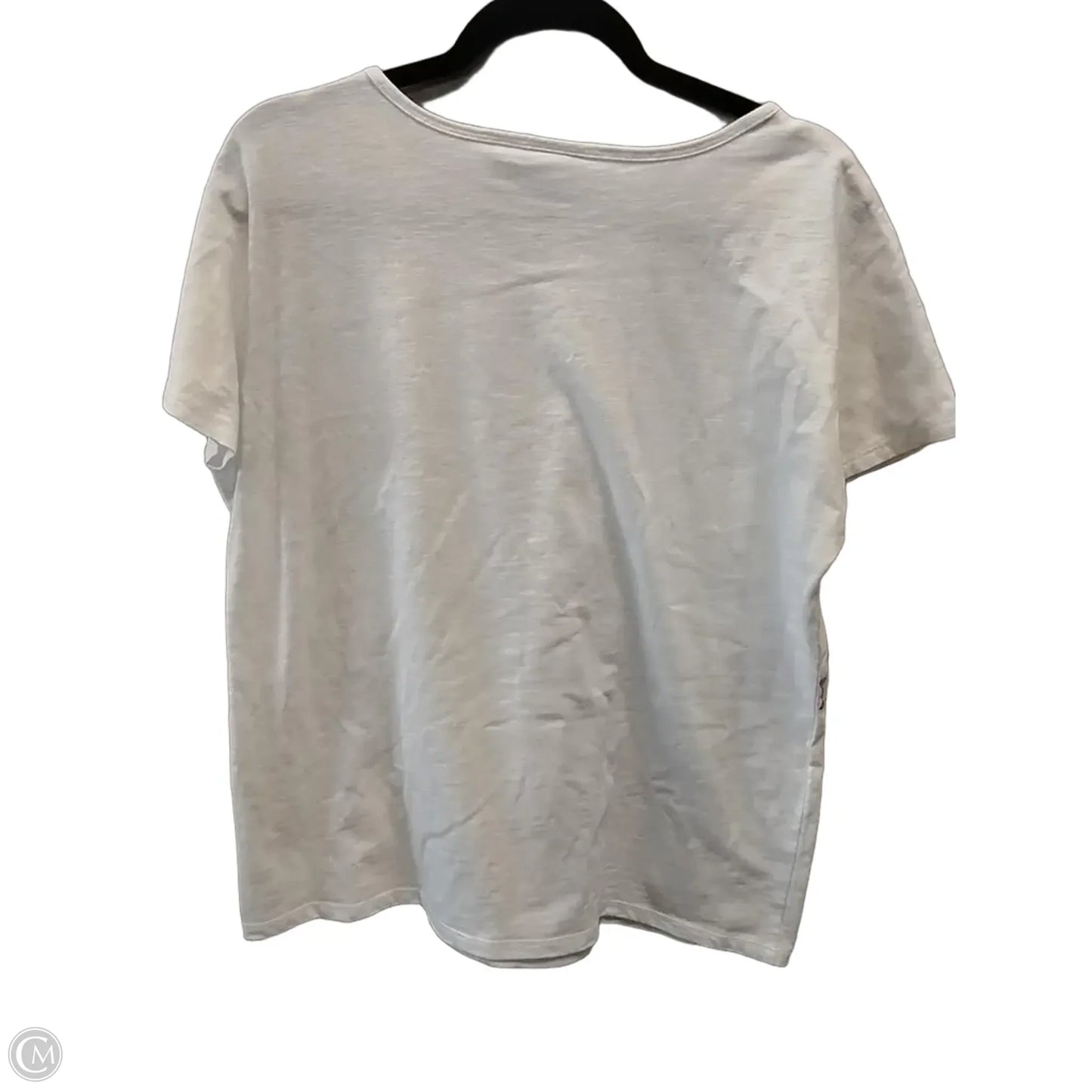 Top Short Sleeve By Chicos In White, Size: 2