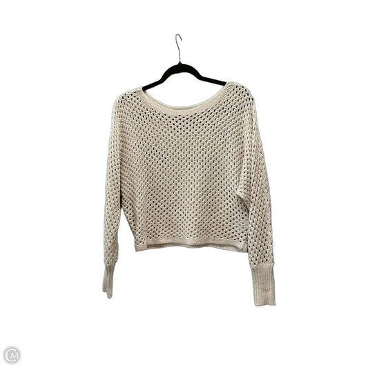 Sweater By Express In Cream, Size: S