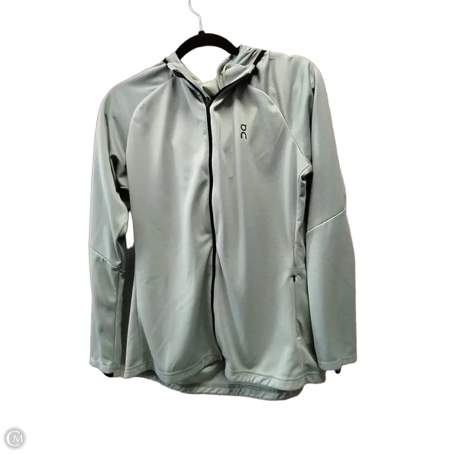 Athletic Jacket By On Cloud In Teal, Size: L