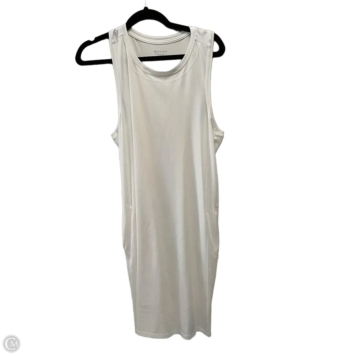 Athletic Dress By Athleta In White, Size: M