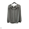 Top Long Sleeve By Max Studio In Black, Size: M
