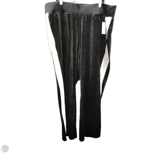 Pants Lounge By Lane Bryant In Black & White, Size: 2x