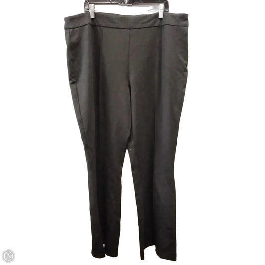 Pants Dress By Wonderly In Black, Size: 3x
