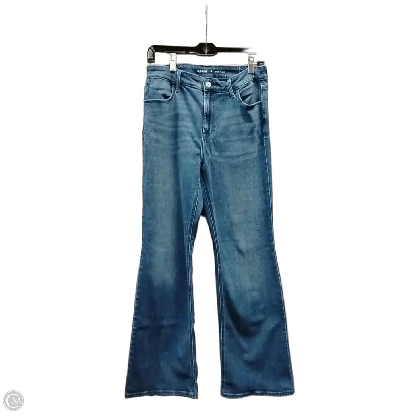 Jeans Flared By Old Navy In Blue Denim, Size: 10