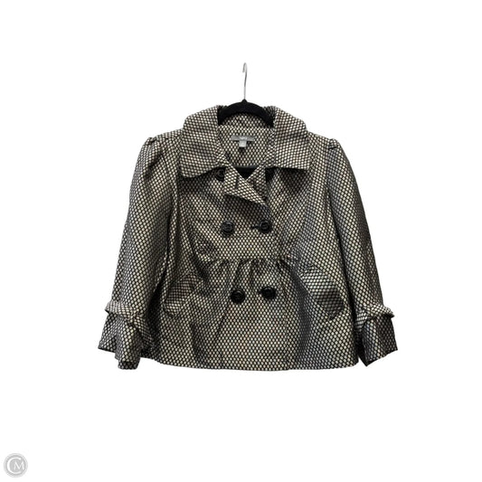 Blazer By Apt 9 In Black & Gold, Size: M