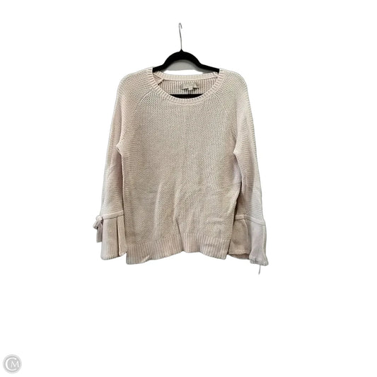 Sweater By Loft In Pink, Size: L