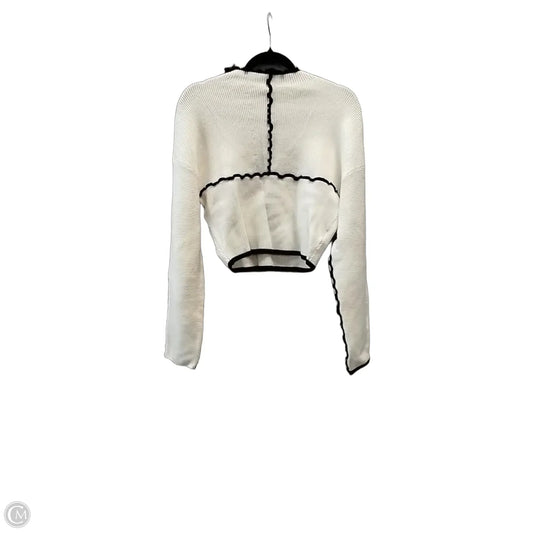 Sweater By Cme In Black & White, Size: M