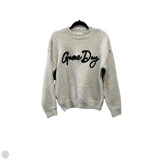 Sweater By Pink Lily In Grey, Size: L