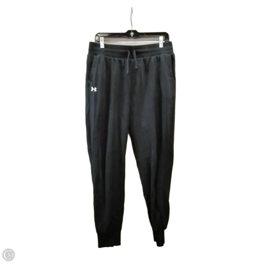 Athletic Pants By Under Armour In Black, Size: L