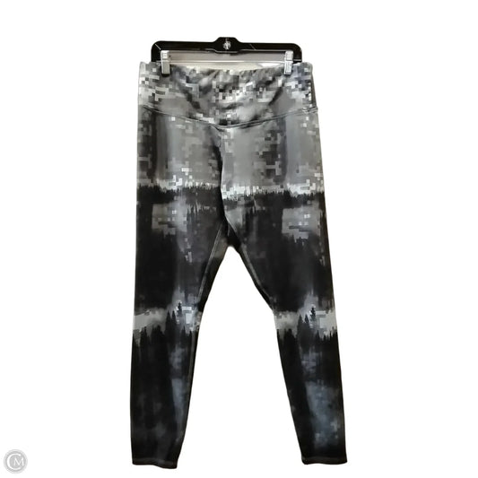 Athletic Leggings By Champion In Grey, Size: Xxl