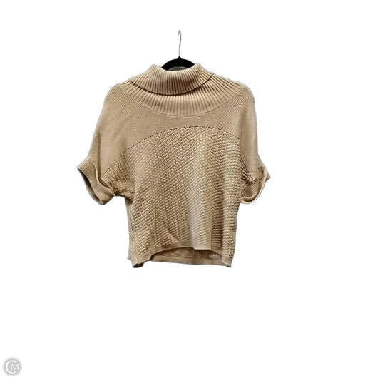Sweater Short Sleeve By Coldwater Creek In Beige, Size: S