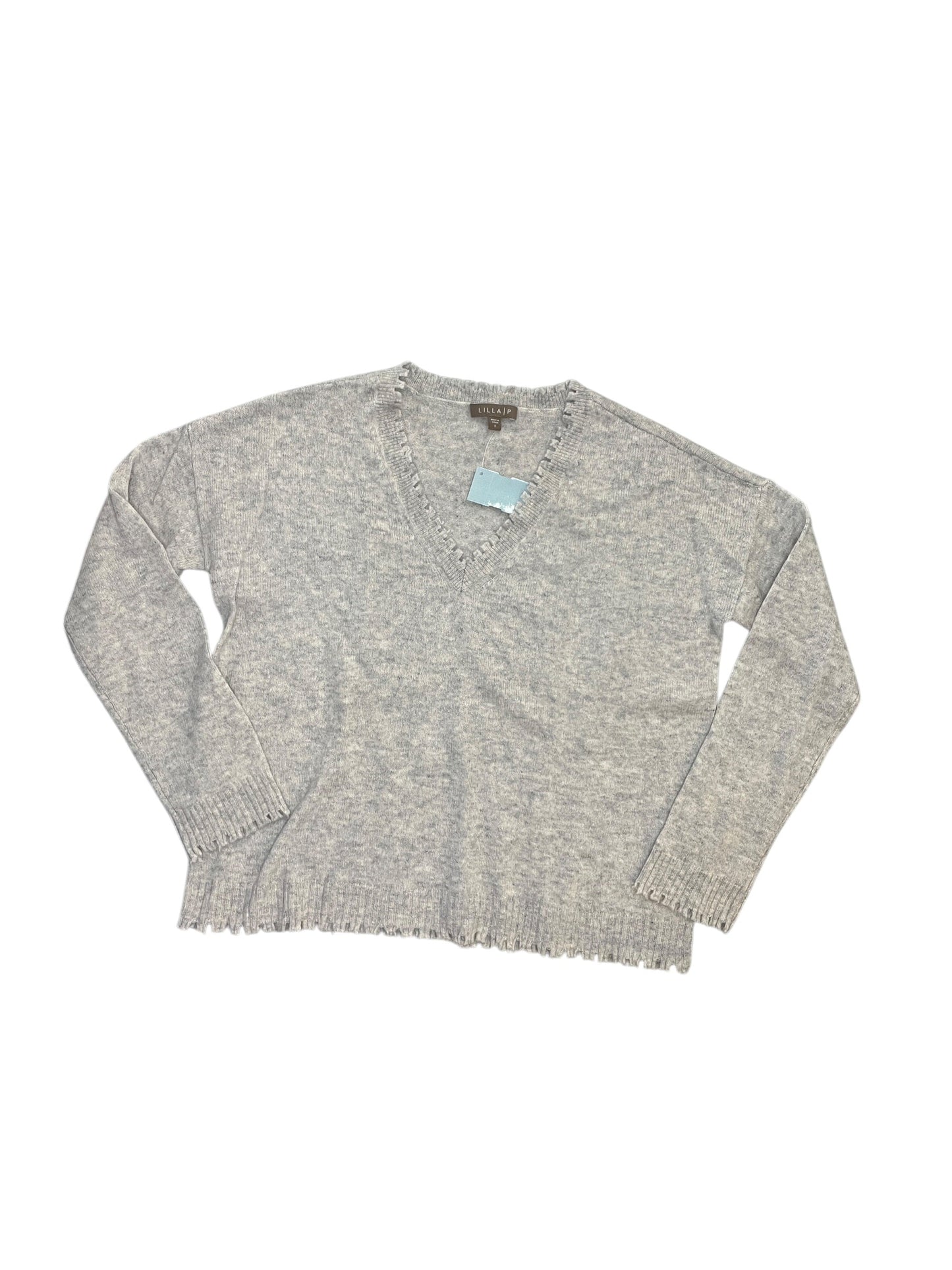 Top Ls By Lilla P In Grey, Size:S