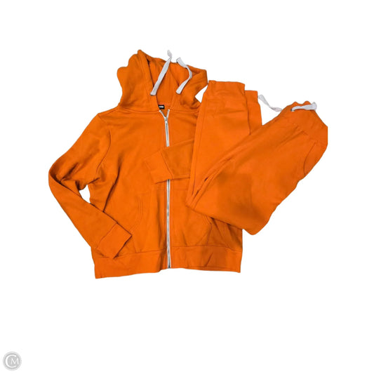 Top 2pc Long Sleeve By Fashion Nova In Orange, Size: L