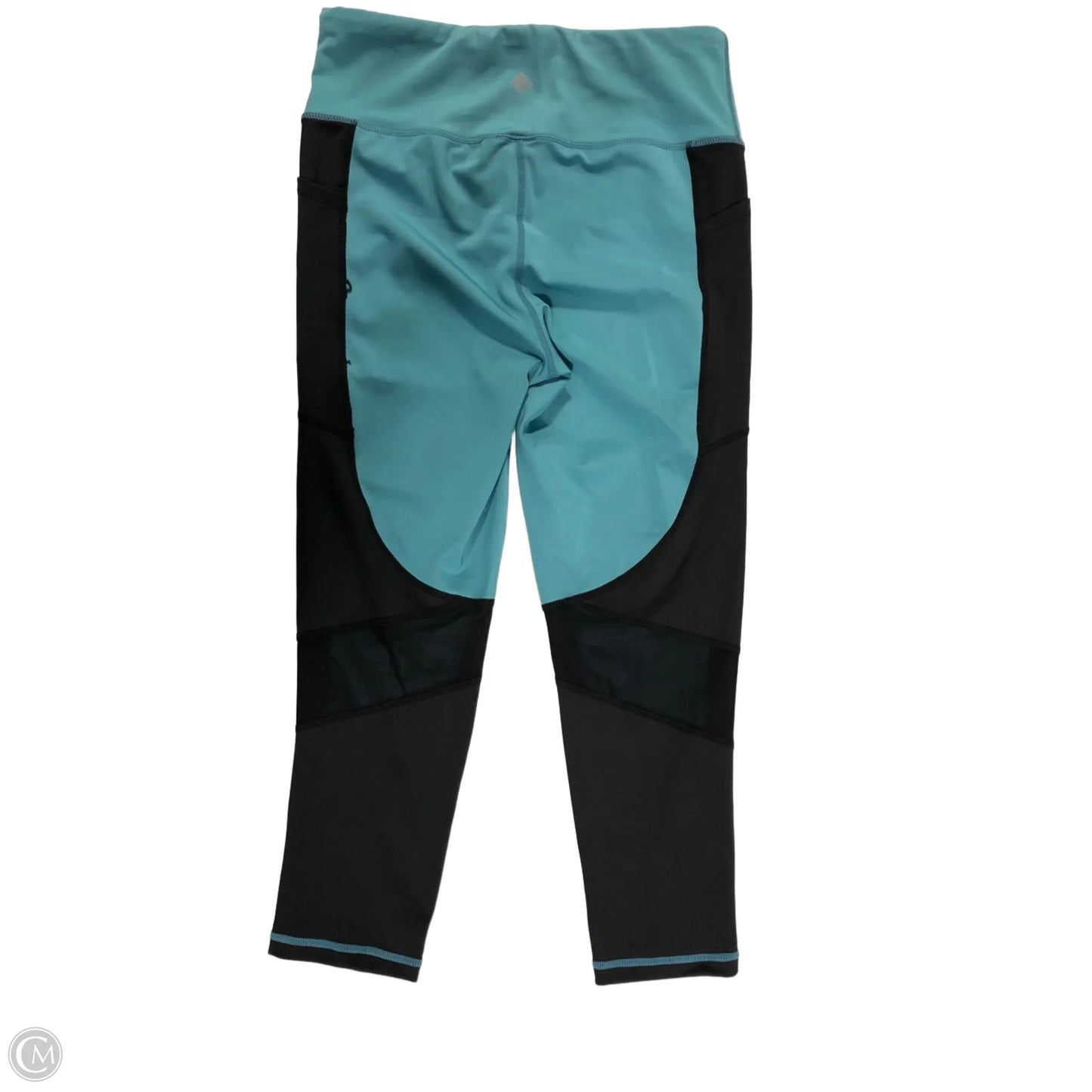 Athletic Capris By Cme In Teal, Size: M