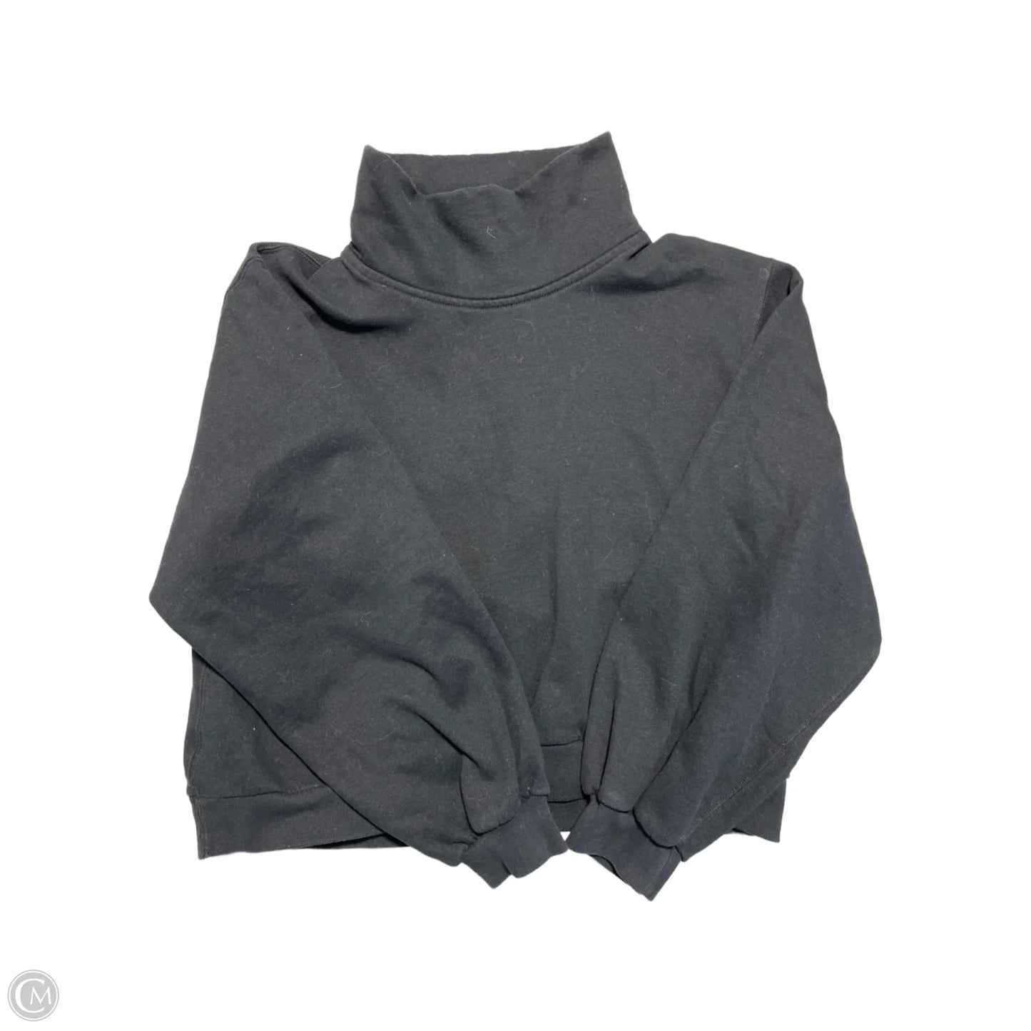Top Long Sleeve By Abercrombie And Fitch In Black, Size: M