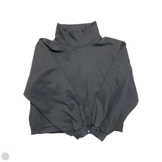 Top Long Sleeve By Abercrombie And Fitch In Black, Size: M