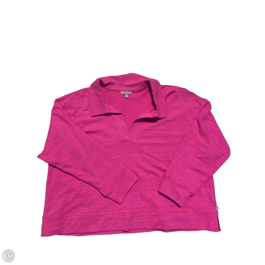 Top 3/4 Sleeve By Talbots In Pink, Size: 2x