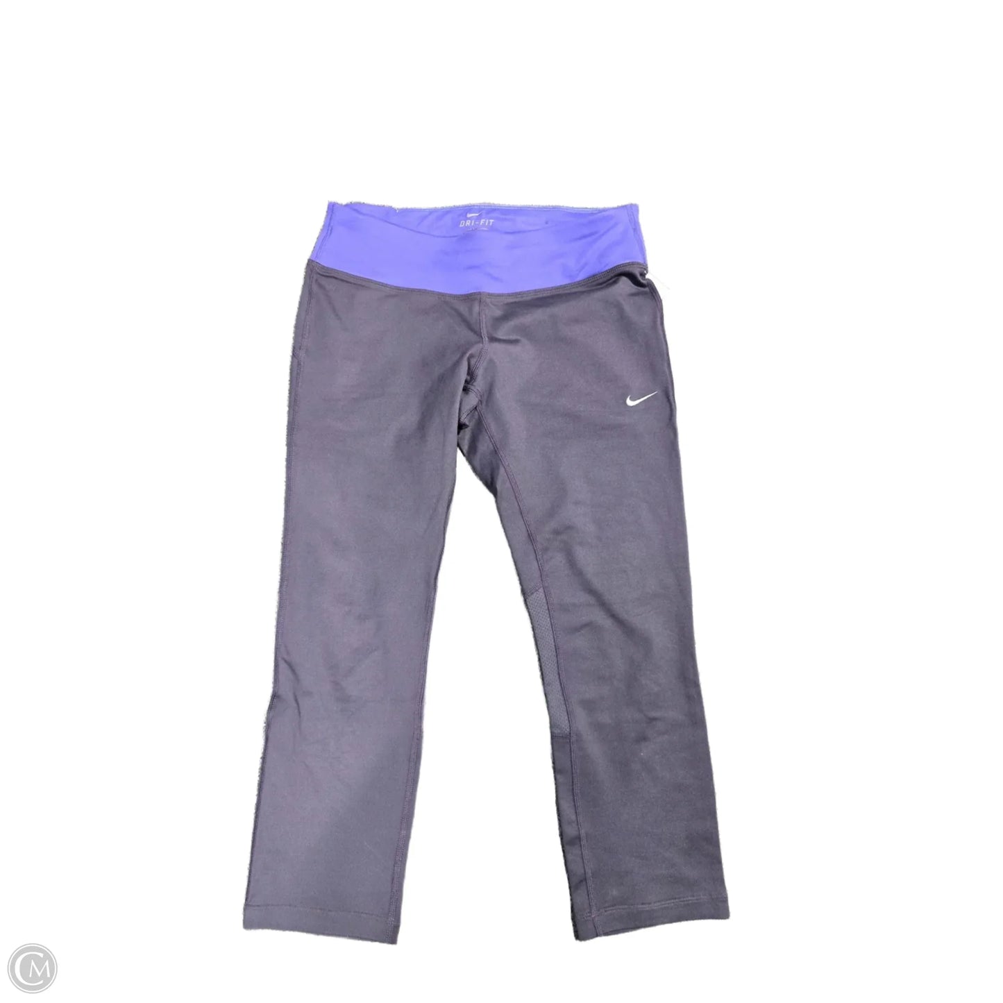 Athletic Capris By Nike In Purple, Size: S