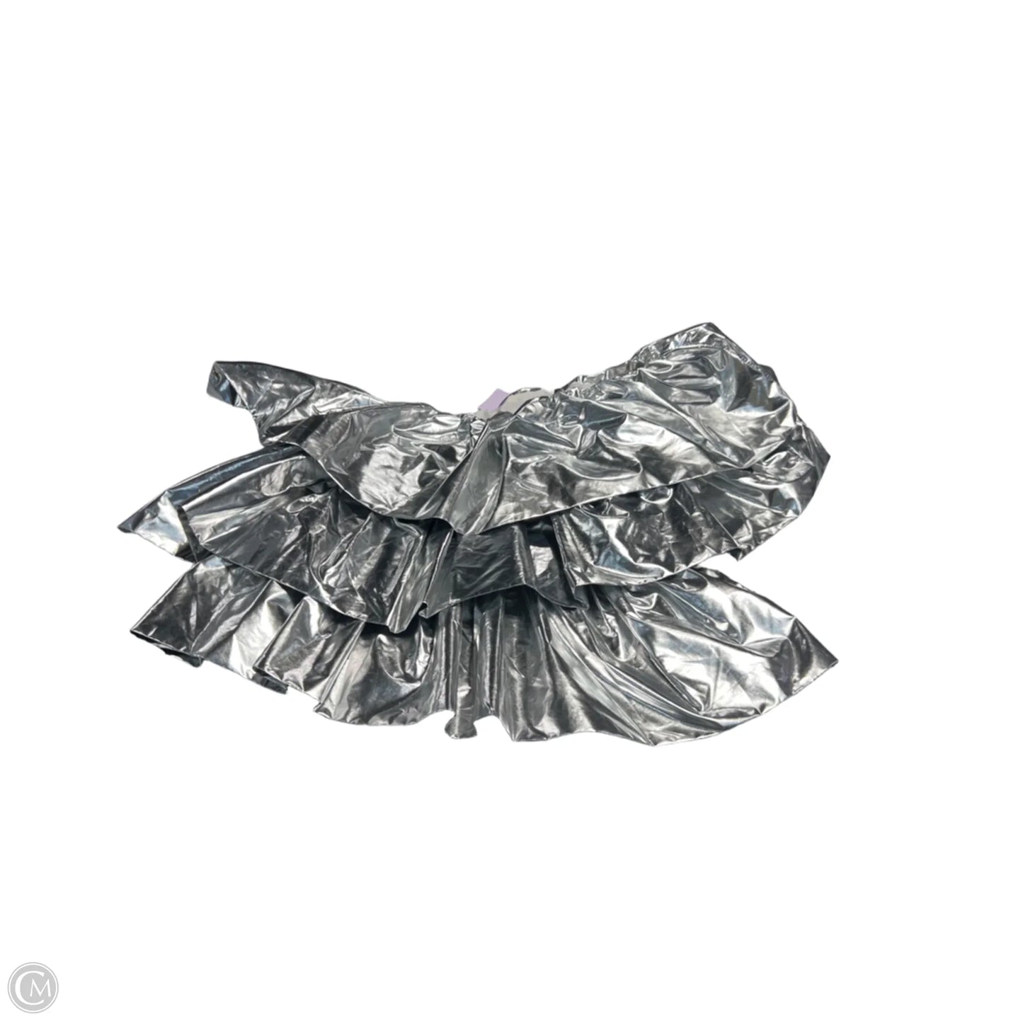 Top Short Sleeve By Endless Rose In Silver, Size: S