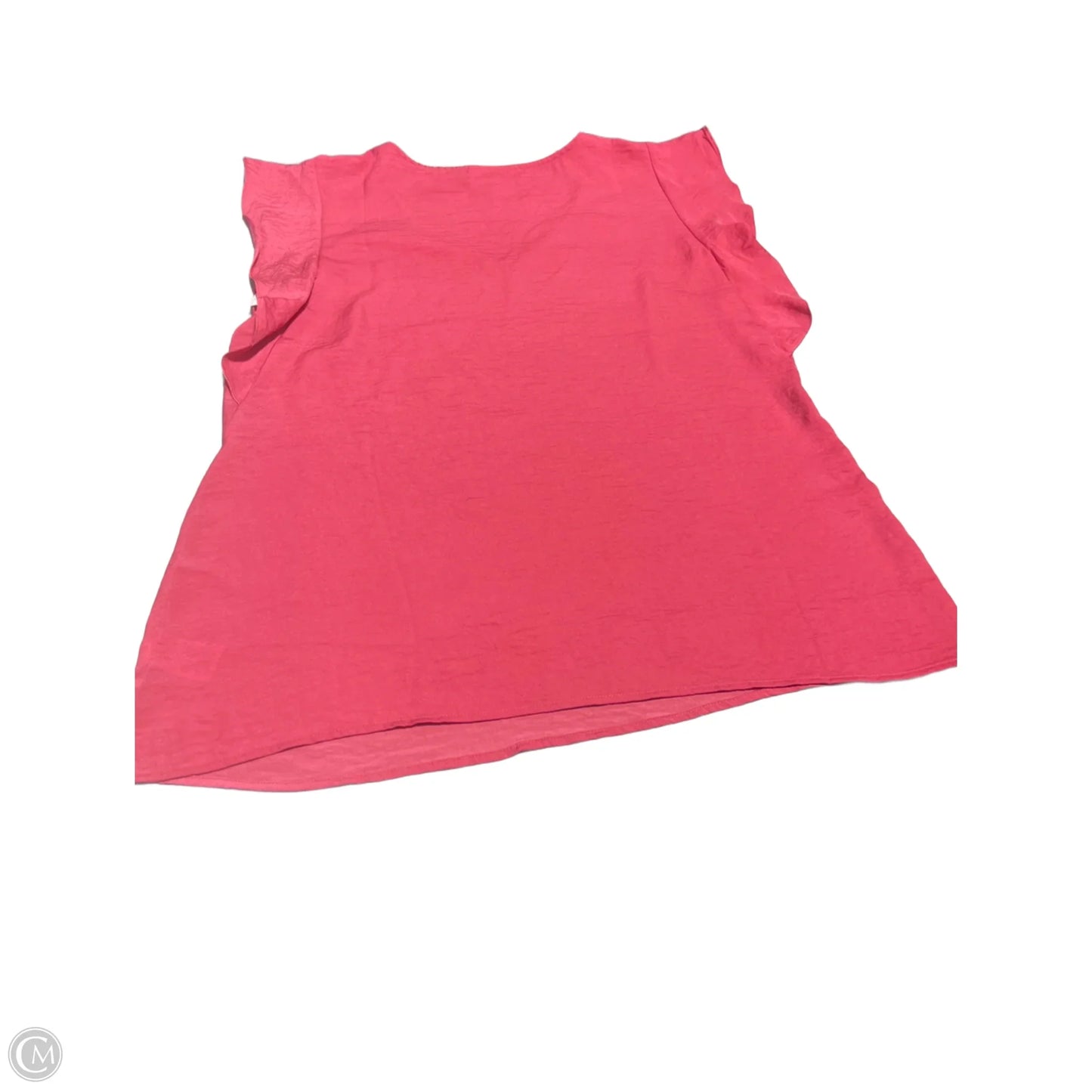 Top Short Sleeve By Cabi In Pink, Size: M