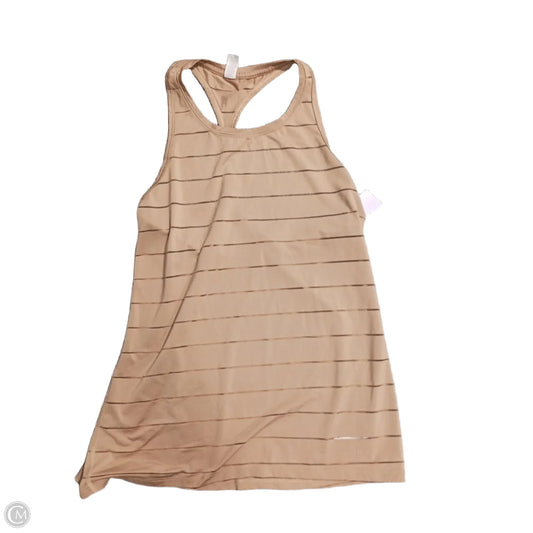 Athletic Tank Top By Athleta In Tan, Size: S