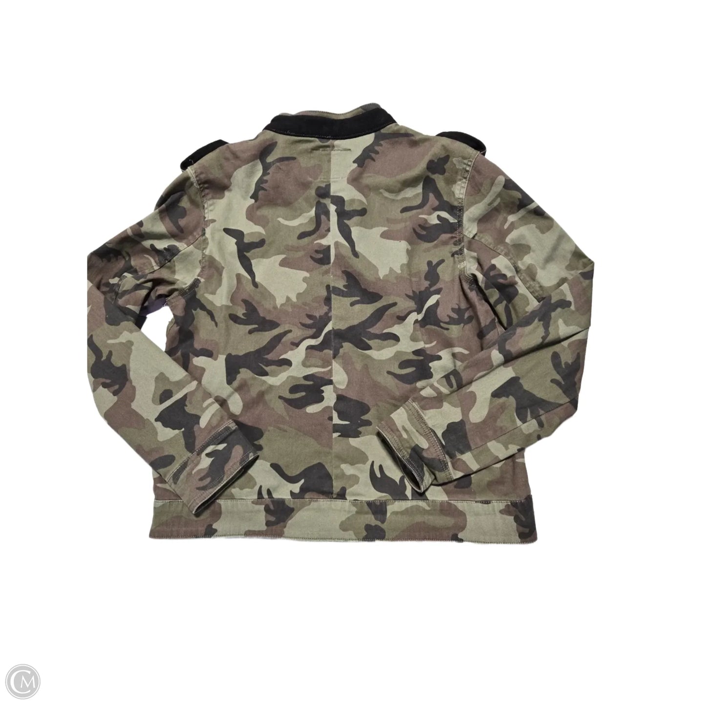 Jacket Denim By Sanctuary In Camouflage Print, Size: M