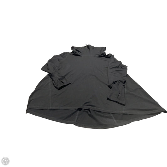 Top Long Sleeve By Cable And Gauge In Black, Size: 1x