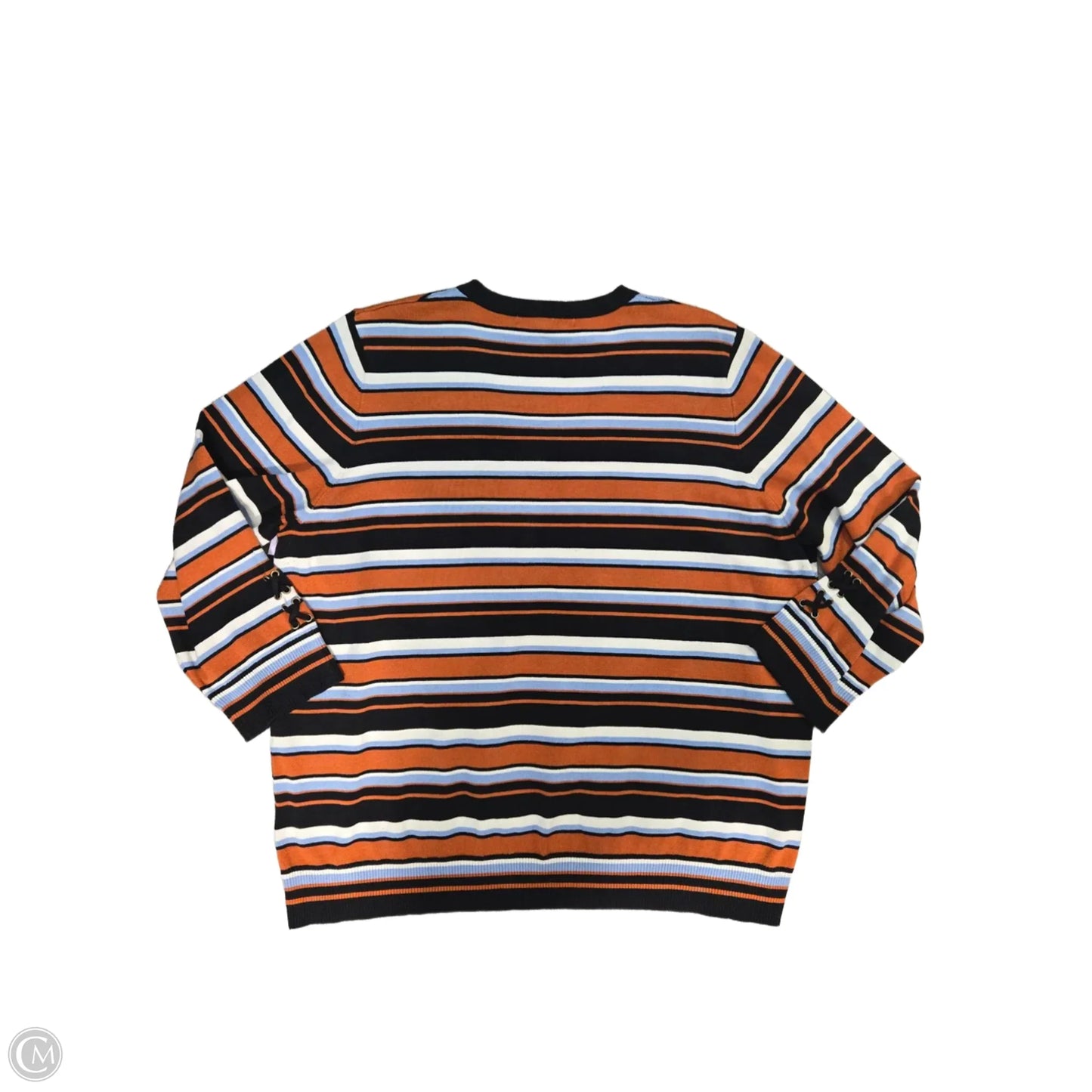 Top Long Sleeve By Emaline In Striped Pattern, Size: 1x