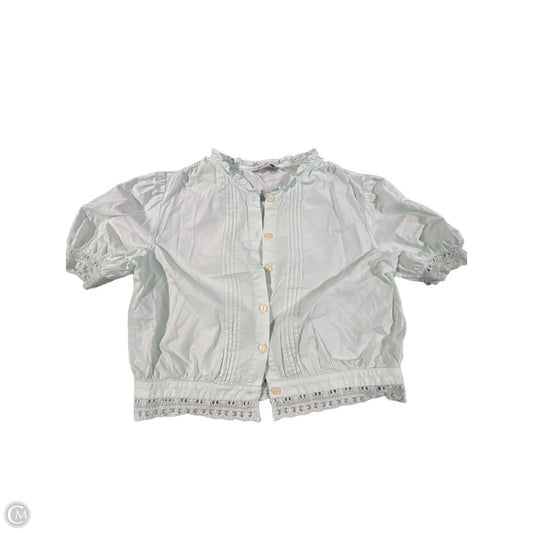 Top Short Sleeve By Cmc In Green, Size: S