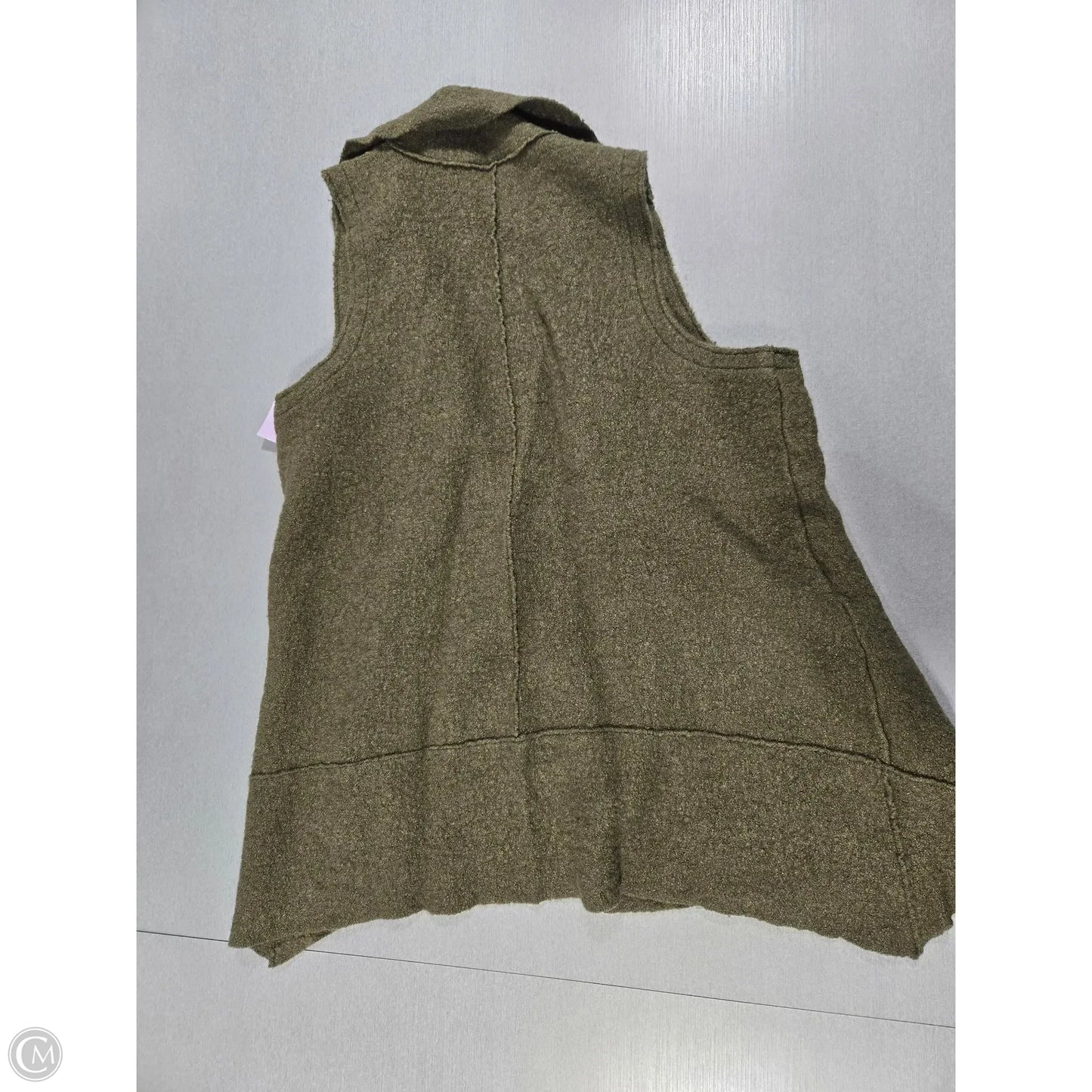 Vest Sweater By Cmc In Green, Size: M