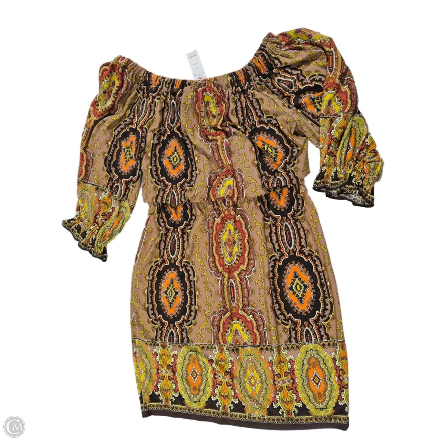 Dress Casual Short By Muse In Brown, Size: Xs