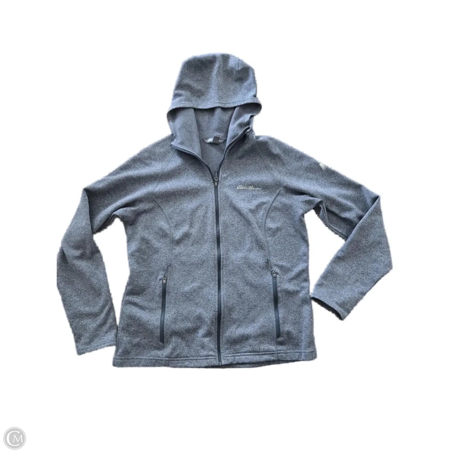 Top Long Sleeve By Eddie Bauer In Grey, Size: L