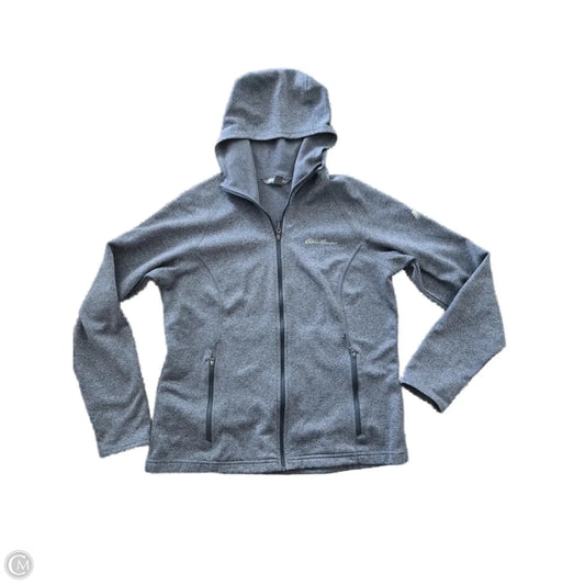 Top Long Sleeve By Eddie Bauer In Grey, Size: L