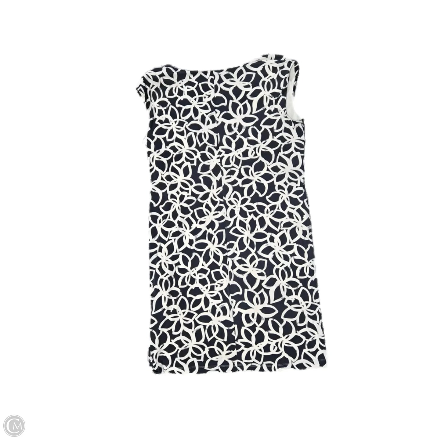 Dress Casual Short By Anne Klein In Blue & White, Size: 16