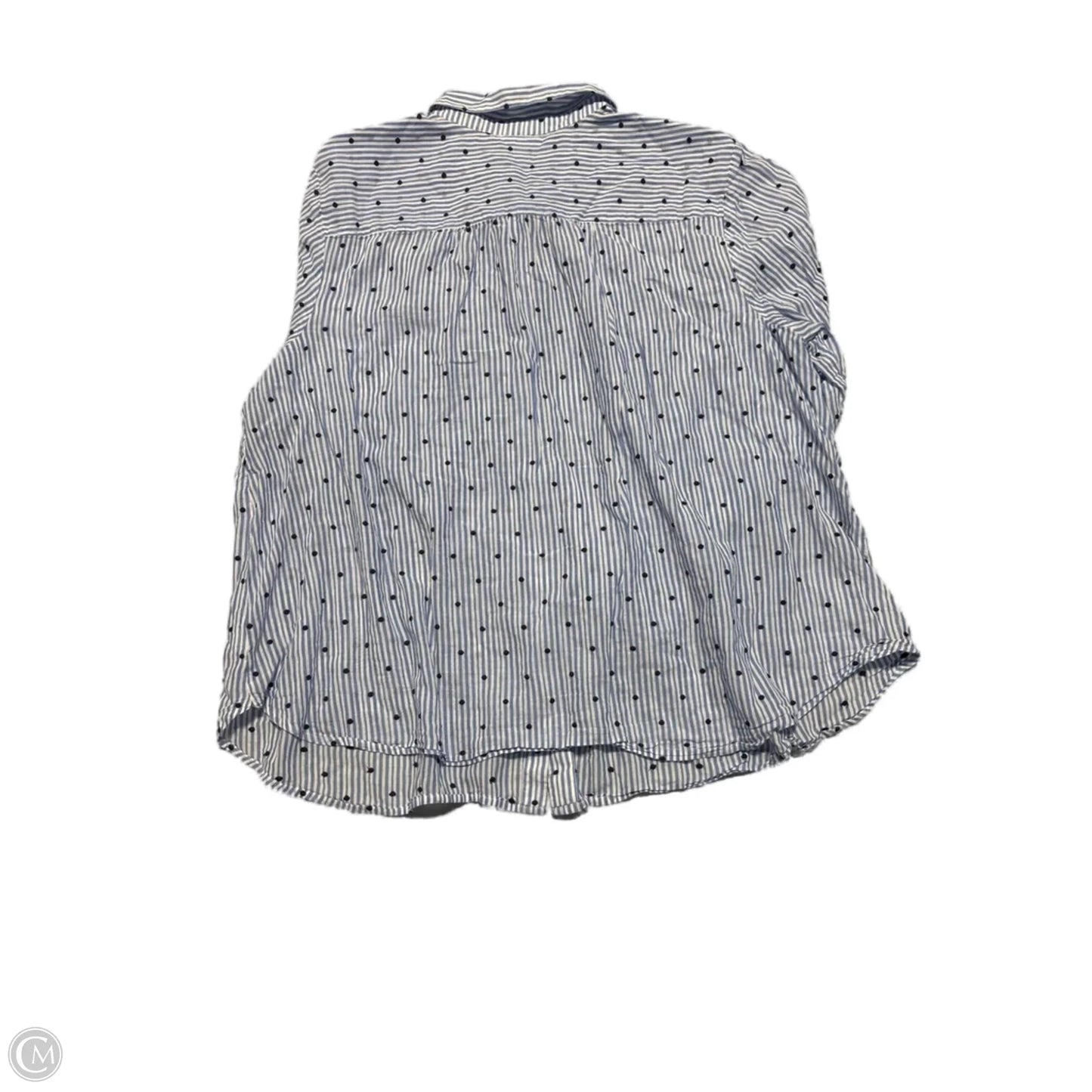 Top Long Sleeve By J. Jill In Blue, Size: 2x