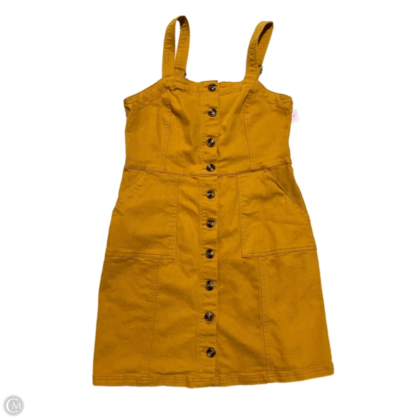 Dress Casual Short By Thread And Supply In Gold, Size: L