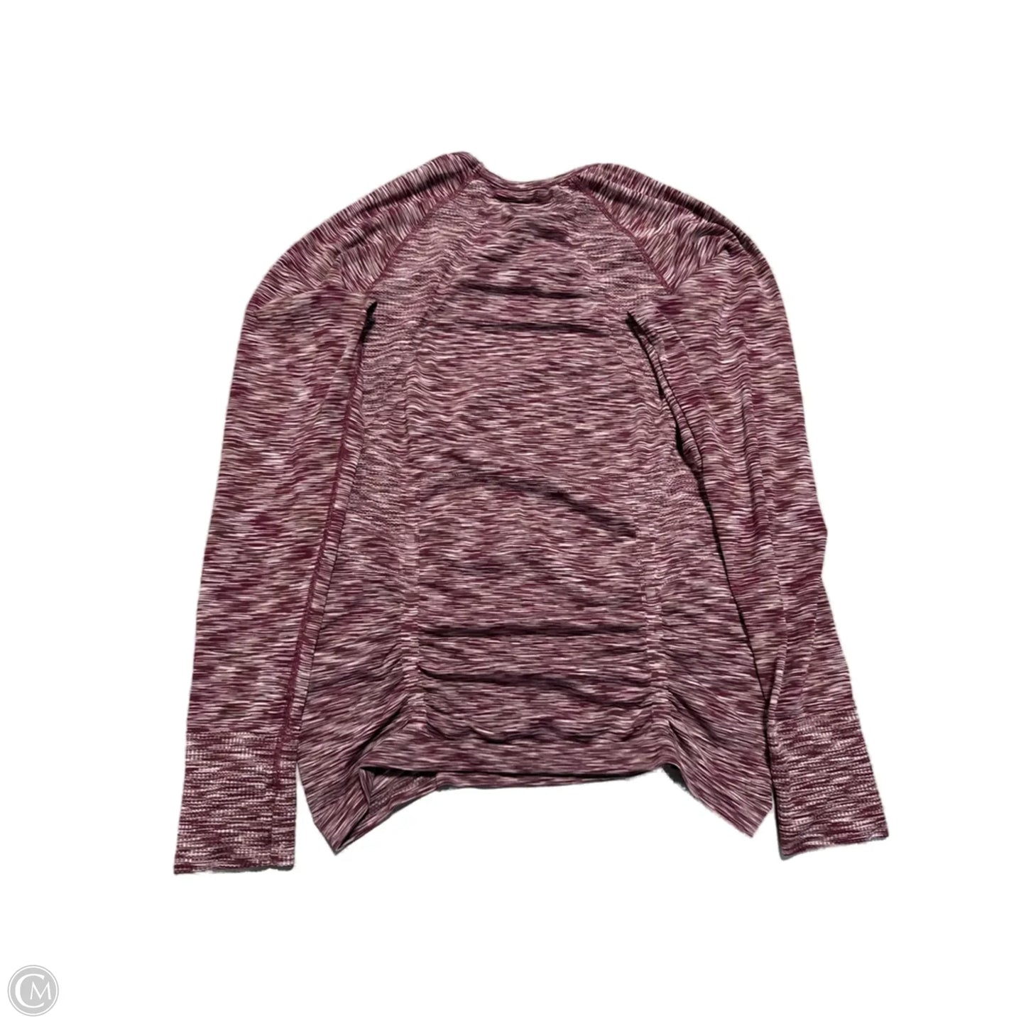 Athletic Top Long Sleeve Crewneck By Athleta In Multi-colored, Size: Xlarge