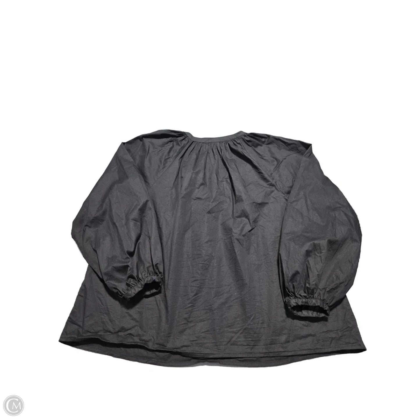 Top Long Sleeve Basic By Old Navy In Black, Size: L