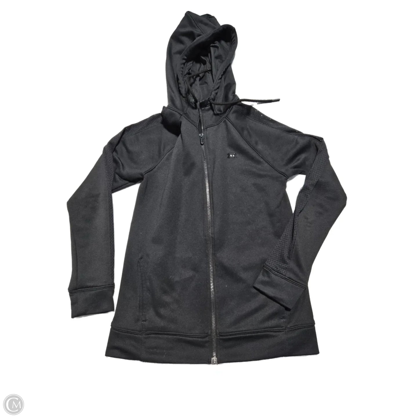 Sweatshirt Hoodie By Under Armour In Black, Size: M