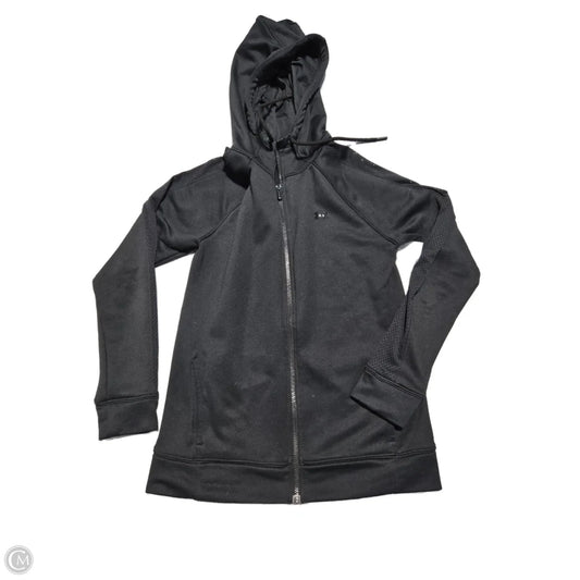 Sweatshirt Hoodie By Under Armour In Black, Size: M